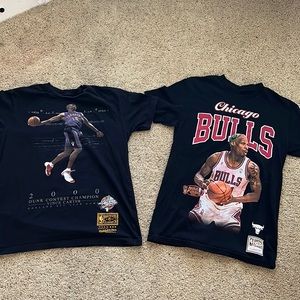 Two Mitchell & Ness Pacsun Tshirts
